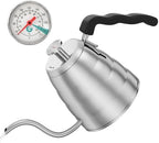 Coffee Gator Gooseneck Kettle 40oz Stainless Steel and Pour Over Coffee Maker 14oz 400ml - Image 2