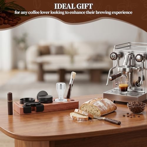 8 PCS Espresso Accessories Kit, 51mm Coffee Tamper Set - Image 7