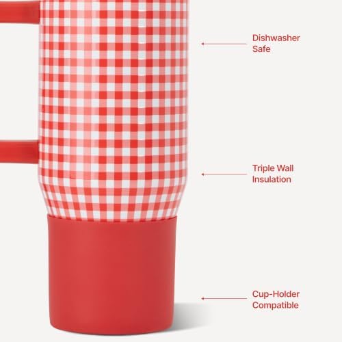 HydroJug Traveler 20oz Kids Insulated Tumbler with Handle, Summer Picnic - Image 3