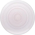 Fortessa Jupiter Glass, 13" Charger/Platter Plate (Set of 4), Pink by Unknown