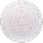 Fortessa Jupiter Glass, 13" Charger/Platter Plate (Set of 4), Pink by Unknown