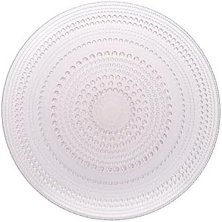 Fortessa Jupiter Glass, 13" Charger/Platter Plate (Set of 4), Pink by Unknown
