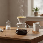 Coffee Server Borosilicate Glass Carafe for Pour Over Brewing and Serving (1 PC) - Image 2