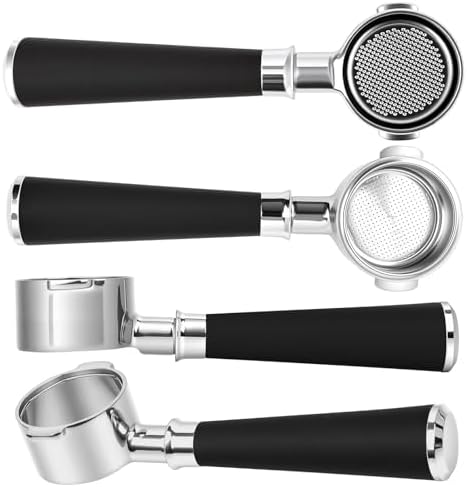 51mm Bottomless Portafilter 2 Ears Fits for Delonghi ECP3420, EC155, BCO430, EC260, and ECP3120, Includes Puck Screen, Double Shot Filter Basket - Image 5