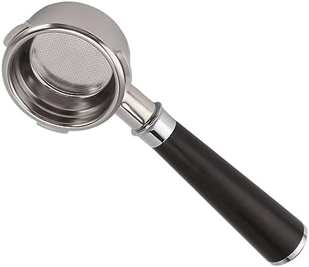 Ymiko Set Ear for 58mm Bottomless Portafilter with Solid Wood Handle Compatible with Barsetto Coffee Machine Stainless Steel Design for Enhanced Brewing Experience (#3) - Image 2