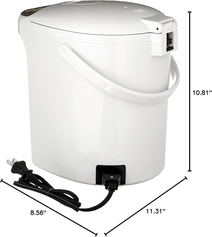 Panasonic 3L Water Boiler Electric Hot Water Dispenser Countertop w/Slow-Drip Mode for Coffee & Tea, 4 Temp Presets, Charcoal‑Purified Stainless, Auto Shut‑Off, Timer & Safety Lock - NC-EG3000 - Image 2