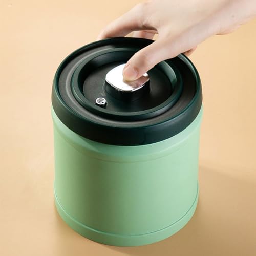 Stainless Steel Airtight Coffee Container Storage Canister Sealed Jar Food Organizer Kitchen Vacuum Box Bean Cans Decor Storage Canisters - Image 7