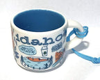 Starbucks IDAHO Ceramic Mug Demitasse Espresso Ornament 2 oz by StarbucksCoffee