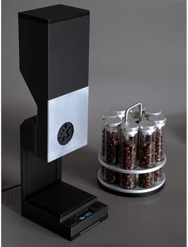 Coffee Bean Counter Dispenser, Coffee Bean Single Dose Dispenser, Range 1kg, with Single/Continuous Mode, Can Set Preset Value - Image 6