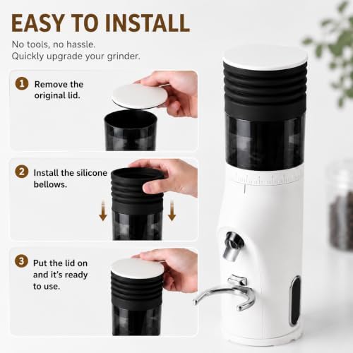 Coffee Grinder Retention Powder Air Blower Compatible with Gemilai 9010 - Image 2