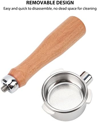 Semme Bottomless Portafilter 54mm Stainless Steel Handheld Portafilter for 8 Series Coffee Machines Clear Visibility Detachable Design (#3) - Image 3