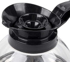 Soro Essentials- 64 oz. Stainless Steel Coffee Pot Decanter with Black Plastic Handle- Coffee Carafe Replacement Coffee Pot Decanter Easy Pour Perfect for Cafes Home and Restaurant - Image 4
