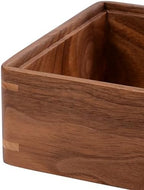 Normcore Compact Storage Box - Compatible Compact Tamping Station - Genuine American Walnut Wood Wooden Espresso Accessory Organizer - Patented Modular Design - Image 3