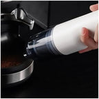For Bar/Car Desktop Coffee Grounds Vacuum Cleaner Portable Wireless Handheld With 13Kpa Powerful Suction& Blower(Black) - Image 3