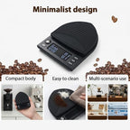 Mini Coffee Scale with Timer, 0.1g Digital Espresso Scale, 4 Units g/oz/lb/ml, Compact Kitchen Scale with LED Display & Silicone Pad for Coffee, Baking, Small Items - Image 7