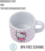 Silver Buffalo Sanrio Hello Kitty Polka Dots, Espresso Cup Stack, 4pk, 3oz - Image 5