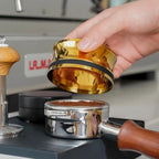 watchget 58mm Magnetic Espresso Dosing Funnel Coffee Dosing Ring, Gold - Image 7