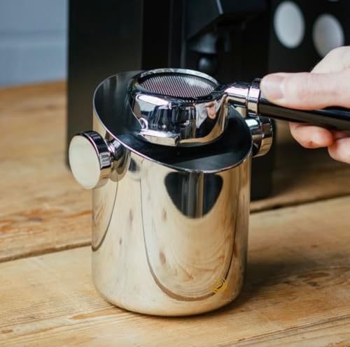 VIA CREMA Espresso Knock Box Coffee Grounds Container Non-Slip for Coffee Ground Waste - Image 4