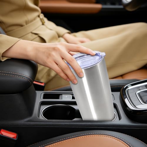 20oz Tumbler Insulated Tumblers Vacuum Coffee Mug with Lid SS 12Pack - Image 7