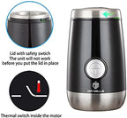 DR MILLS DM-7445 Coffee Grinder Electric,Spice and Herb Grinder, Blade & Cup Made with SUS304 Stainless Steel Food Grinders Electric - Image 5