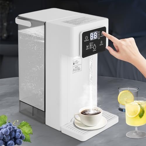 3L Instant Hot Water Dispenser, 1500W Electric Tea Kettle Large Water Boiler Maker Countertop Rectangular Water System Dispenser with NTC Probe Detect for Homes Offices Schools by Unknown