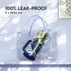 Meoky 40 oz Tumbler with Handle and Straw: Stainless Steel Insulated Tumbler with Lid and Straw - 100% Leak Proof Tumbler for Car Cup Holders - Travelers Commuters Workers, Pathway - Image 3