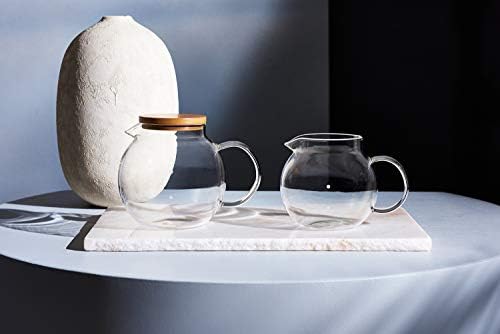 Cores C516 Clear Glass Server, 6 Cup, Coffee Pot, Teapot, Stylish, Interior, Easy to Pour - Image 3
