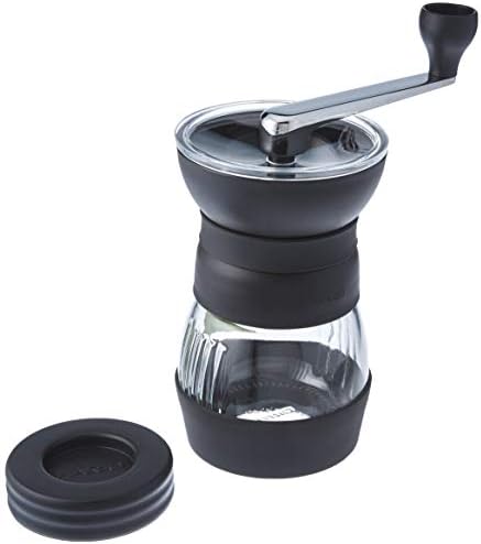Hario 'Skerton Pro' Ceramic Manual Coffee Grinder (Black) and Hario V60 Paper Coffee Filters (Natural, 200 Count) - Image 2