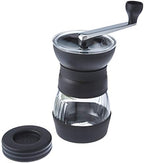 Hario 'Skerton Pro' Ceramic Manual Coffee Grinder (Black) and Hario V60 Paper Coffee Filters (Natural, 200 Count) - Image 2