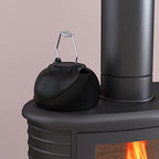 Fire Beauty Humidifying Iron Kettle，Stove Humidifier，Wood Stove Kettle，Cast Iron，Chrome handle - Image 2