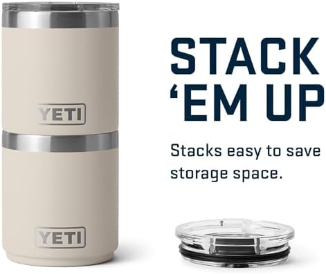 YETI Rambler 10 oz Ceramic Lined Lowball 2.0, Vacuum Insulated with MagSlider Lid, Cape Taupe - Image 5