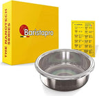 IMS 58mm 18g Baristapro Nanotech Precision Ridgeless Espresso Basket by Gladwise