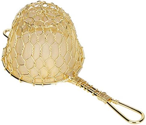 Fine Mesh Strainers,Elegant Copper Tea Infuser with Long Handle - Reusable Loose Leaf Strainer for Enhanced Tea Brewing for Tea Lovers and Home Tea Makers - Image 5