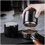 Stainless Steel 3-in-1 Tamper Needles Coffee Distributor Stirrer Needles Press Powder Hammer Espresso Tamper Leveler Tool(51mm,Thread-Base) - Image 4