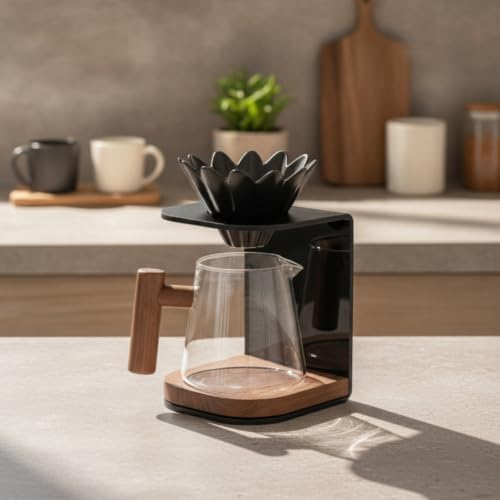 Manual Coffee per with Stand - Image 3