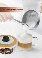 NEW Automatic Hot and Cold Milk Frother Warmer for Latte, Foam Maker for Coffee, Hot Chocolates, Cappuccino (Color : 220-240V AU Adaptor) - Image 3