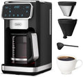 Gevi Touchscreen 12-Cup Coffee Maker, Bold & Iced Brew, Glass Carafe by Gevi