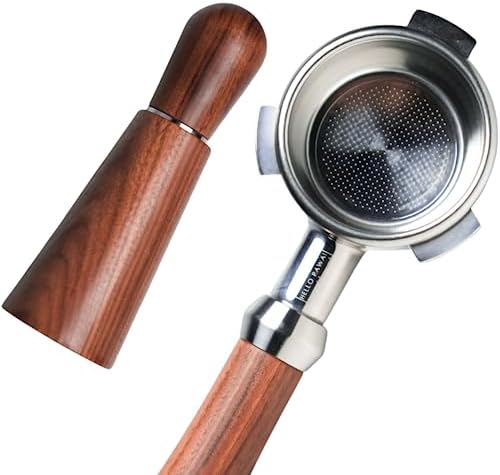 Pawa Bottomless Portafilter 54mm - Includes Filter Basket | Compatible with Breville Barista Express and 54mm Breville Machines (54mm Portafilter + WDT tool) by Hello+Pawa%21