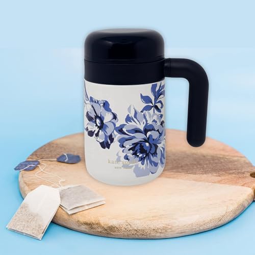kate spade new york Tea Infuser Travel Mug, Floral Toile - Image 6