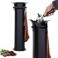 Knock Box for Espresso Grounds, Home and Commercial Use Knockbox with Removable Non-Slip Base & Barista Towel, Espresso Knock Box, Coffee Grind Collection Dump Bin, Extra Large by Unistruttrolley