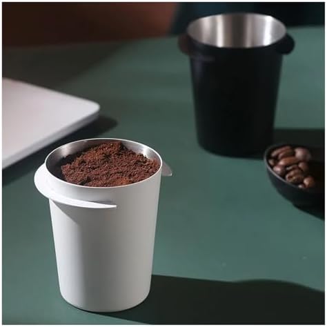 Coffee Dosing Cup 51/53/58mm Espresso Coffee Dosing Cup Reusable Coffee Grinder Powder Cup For Espresso Machine(Black S) - Image 4