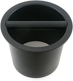 Espresso Parts Open Bottom Barista Knockbox ABS Plastic, BPA-Free, 6" Round, Black - Image 3