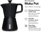MiiR New Standard Moka Pot, 10oz - Durable Coffee Maker for Rich Espresso Strength Brew - Image 2