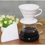 SODEF V60 02 Ceramic Pour Over Coffee Dripper White 102ml Capacity for Brew - Image 4