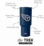 Simple Modern Tennessee Titans Tumbler with Flip Lid, Straw 30oz | NFL - Image 2