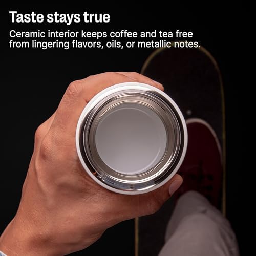 Fellow Carter Cold Ceramic Lined Tumbler 16 oz with Straw Lid, BPA-Free - Image 5
