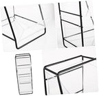 BESPORTBLE 1 Set Pen Organizer for Desk Containers Tea Packet Tea Bag Creamer Sweetener Sugar Tea Packet Rack Shelf Vertical Tea Organizer Teabags Metal Milk Tea Pantry Coffee Bag re-usable - Image 6