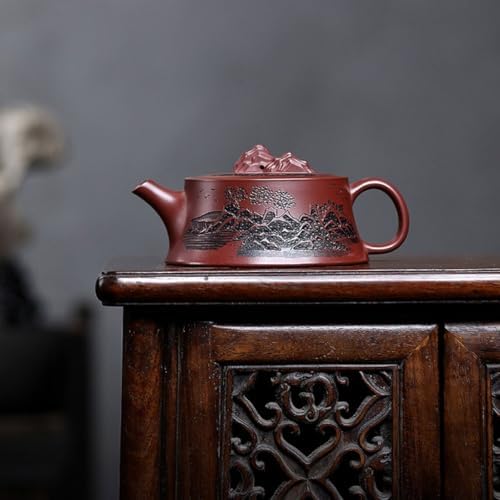 Kettle Teapot Teahouse Guanshan Han Tile Purple Sand Teapot Household Chinese Tea Infuser Portable Water Teapot - Image 6