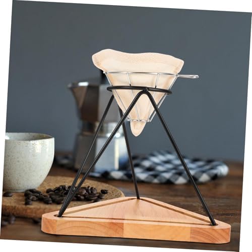 Coffee Filter Holder Stand Stainless Steel for Home Brewing - Image 5