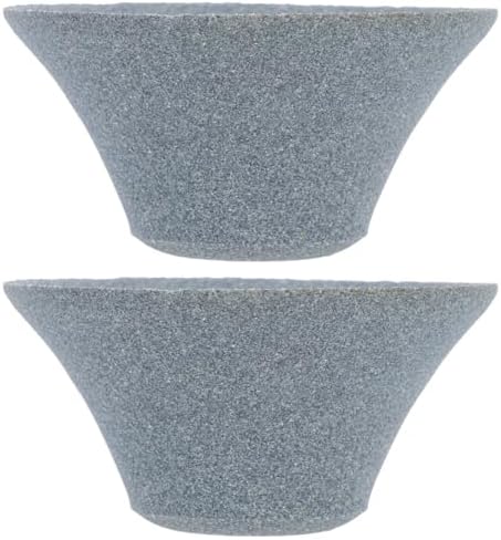 2Pcs Classical Japanese Coffee Filters Ceramic Coffee Dripper Reusable Dripper Paperless Tea Strainer Chinese Kung Fu Tea Culture, 4.52x4.52x2.36inch by Healeved